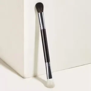 Customized Private Label Single Eyeshadow Brush Beauty Makeup Tool Fan Flat Style Made Synthetic Hair for Face Eyebrow Pencil