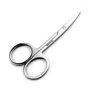 Cuticle Scissors Manicure Scissors Stainless Steel Extra Fine Curved Professional Manicure Eyelashes Eyebrow Tools
