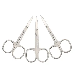 Cutting Dead Facial False Grooming Hair Cuticle Manicure Stainless Steel Scissor Scissors Eyebrow Curved Eyelash Nail