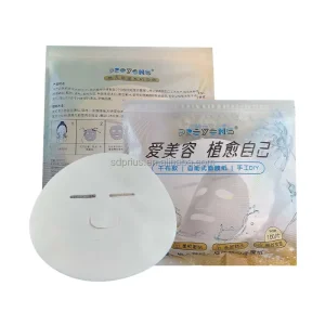 DIY 40gsm Invisible Cupro Facial Mask Skin Care Nonwoven Mask Sheet Organic Facial Mask Sheet