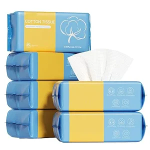 Daily Disposable Soft Cotton Face Towels for Adults Effective Household Cleaning Towels for Facial Masks