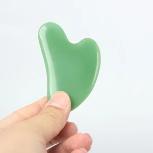 Different Color Gua Sha Facial Tool Crystal Stone Guasha Board for SPA Gua Sha Scraping Massage Tool on Face