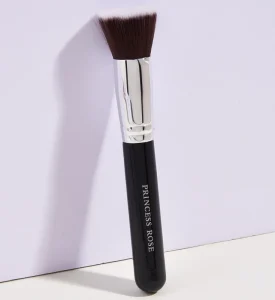 Directly Available New Single BB Cream Concealer Makeup Brush Flat Head Foundation Wood Handle Nylon Bristles Beginner Makeup