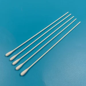 Disposable 20cm Extra Long PP Stick Cotton Bud 5.5mm Big Round Head Cotton Swab Qtips for Laboratory
