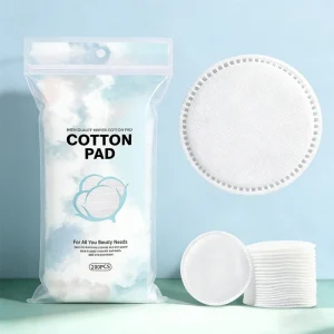 Disposable Absorbent Cosmetic Soft Round Cotton Pads for Face Makeup Remover with Custom Logo