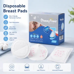 Disposable Breast Pads 24/36/48Pcs Ultra Soft Absorbent Nursing Pads Leak Proof Maternity Care