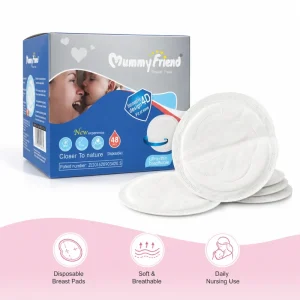 Disposable Breathable Cotton Breast Pads 3D Nursing Pads for Pregnant Women Postpartum Use 24 36 48pcs