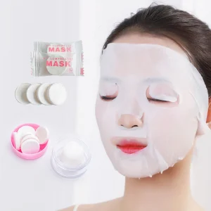 Disposable Compressed Beauty Face Mask Sheet Cotton Moisturizing DIY Facial Mask