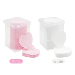 Disposable Cosmetics Makeup Tools Lint-Free Paper Cotton Wipes Eyelash Extension Glue Remover Pads Cleaning Wipes