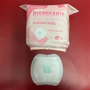 Disposable Cotton Breast Feeding Pads 3D Contoured Nursing Pads for Women