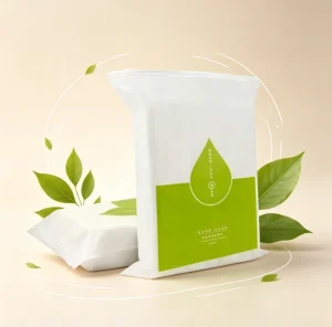 Disposable Cotton Pads Bagged Facial Cotton Pads for Makeup Removal & Cleansing Lint Free Cosmetic Cotton Pads