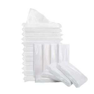 Disposable Cotton Square Face Towel for Makeup Removal & Face Cleaning Quick Dry & Eco Friendly