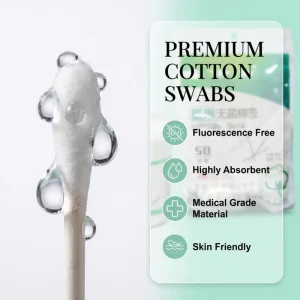 Disposable Cotton Swabs Medical and Household Use Multi functional Buds in Bulk Tins