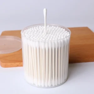 Disposable Ear Cleaning Cotton Buds Bamboo and Plastic Stick Paper Swabs