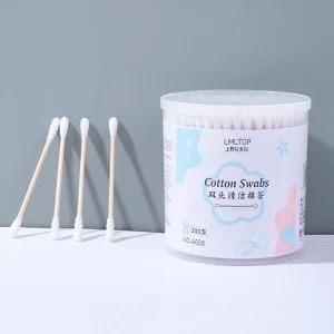 Disposable Ear Cleaning Cotton Swabs Paper Cotton Buds Multi Purpose Soft Gentle Two Head for Makeup Removal