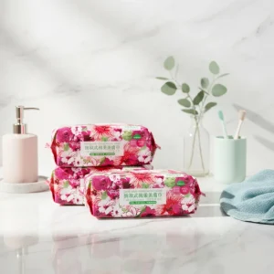 Disposable Face Towel 70 Sheets Extractable Soft Cotton Cleansing Towel Dry Wet Dual Eco Friendly Biodegradable Skin Care