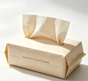 Disposable Face Towel Bamboo Fiber Thickened Soft Natural Color 26x30cm Cleansing Boxed Disposable Face Towel