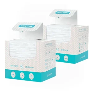 Disposable Face Towel Face Towelettes XL Ultra Soft Makeup Remover Dry Wipes Thick 50 Count Quick Dry Cotton for Sensitive Skin