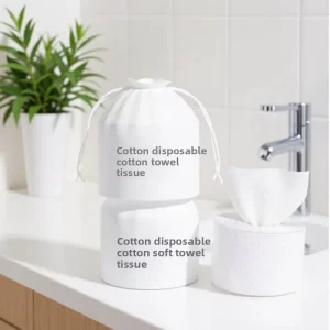 Disposable Face Towel Large Roll Pure Cotton Thickened Soft Cleansing Towel for Beauty Makeup Remover