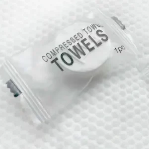 Disposable Face Towel Tablets Biodegradable Face Towels for Travel & Hospitality