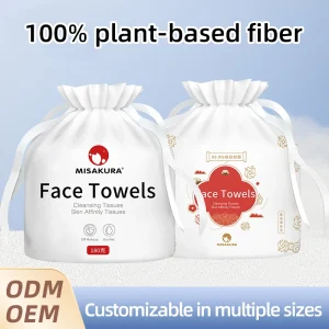 Disposable Face Towel Ultra Soft Pearl Soft Roll Facial Cleansing Towels Gentle for Sensitive Skin Dry and Wet Use