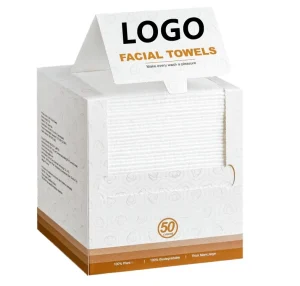 Disposable Face Towel for Makeup Removal and Skin Care 100% Cotton Eco friendly Soft Gentle Baby Care