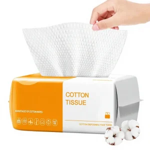 Disposable Face Towels 100% Plant Fiber Thick Facial Wash Cloth for Sensitive Skin Packaging Skincare Makeup Remover