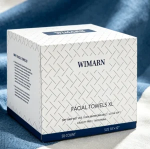 Disposable Facial Towels Quick Dry White Face Towels for Home Daily Cleansing