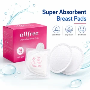 Disposable Leak Proof Breast Pads 36 PCS Ultra Absorbent Nursing Pads for Postpartum Breastfeeding