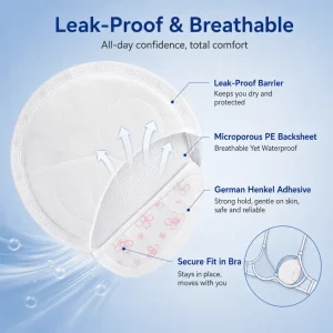 Disposable Maternity Breast Pads 24/36/48Pcs Soft Leak Proof Nursing Pads for Breastfeeding