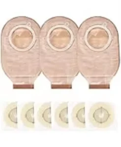 Disposable Medical Hydrocolloid Incontinent Pad Ostomy Bag CE Certified Class II for Ileostomy Colostomy Stoma Care