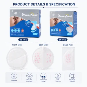 Disposable Nursing Pads 24/36/48Pcs Breathable Soft Breast Pads for Women