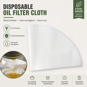 Disposable Oil Filter Cloth for Commercial Kitchen Filtration