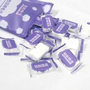 Disposable Salon Face Towel Custom Private Label Non Woven Fabric Soft Travel Towel with Outer Packaging LOGO
