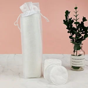 Disposable Soft Thick 3 Layer Round Cotton Pads for Face Cleaning Makeup Remover with Custom Logo