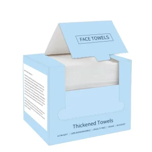 Disposable Spunlace Cotton Facial Towels for Adults Face Care Household Use