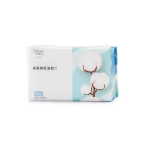 Disposable Towel Soft Cotton Towel Absorbent Thickened 60-draw Washcloth for Face Washing