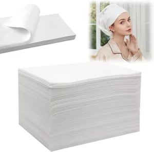 Disposable Towels Super Absorbent Quick Disposable Hair Towel for Salon and Spa Disposable White Towels
