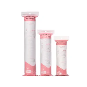 Disposable Travel Portable Organic Cotton Rounds High Absorbent Spa Beauty Round Cotton Pads for Makeup Removal SY443