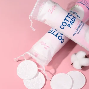 Disposable Two-Sided Makeup Cotton Pad Plain Cotton Rounds for Facial Makeup Remover Organic Absorbent Cotton Pads SY596