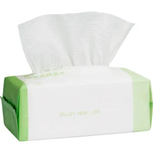 Disposable Viscose Face Towel Ultra Soft Thick Washcloths Biodegradable Facial Towels Lint Free Towelettes Household for