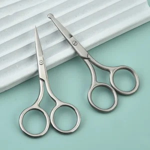 Double Eyelid Beauty Tool Stainless Steel Sharp Pointed Tip Manicure Scissors Nail Cuticle Eyebrow Trimmer Nose Hair Scissor