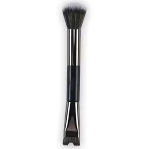Double Headed U Shaped Nose Shadow Powder Brush Portable High Glossing Foundation Makeup Single Makeup Brush