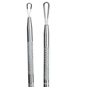 Double Heads Blackhead Acne Removal Needles Silver Comedone Extractor Pimple Pin Tool Black Spots Pore Cleaner Tool