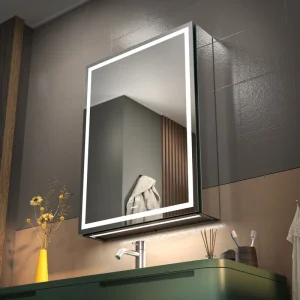 Double Led Lounge Mirror Led Mirror Wall Makeup Mirror with Led Light