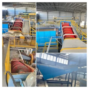 Durable Spiral Type Sand Washer with ISO Certification