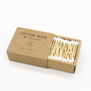 ECO Friendly Disposable Cotton Buds for Beauty Care Daily Use