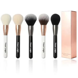 EMF Professional Powder Brush Single Face Vegan Synthetic Hair Custom Logo Luxury Makeup Brushes Blush Contour Makeup Brush