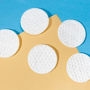 Eco-Friendly 100% Cotton Round Cosmetic Pads with Customized Color & Size for Makeup Removal and Facial Cleansing