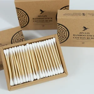 Eco-Friendly Biodegradable Baby Ear Cleaning Swabs Bamboo Cotton Buds Sustainable Product